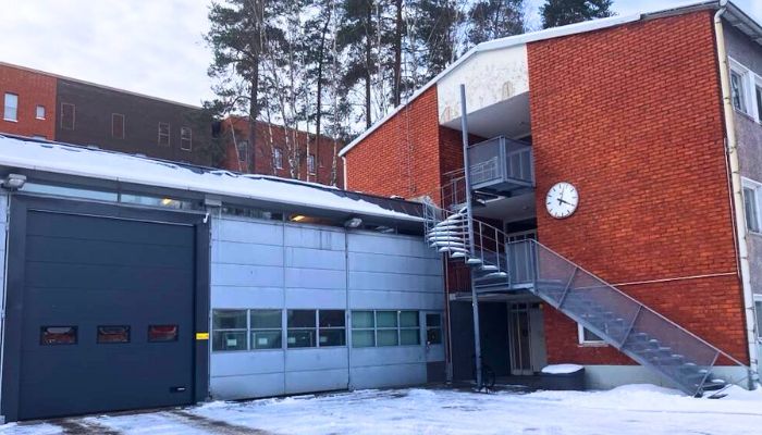 Otaniemen väliaikainen paloasemarakennus