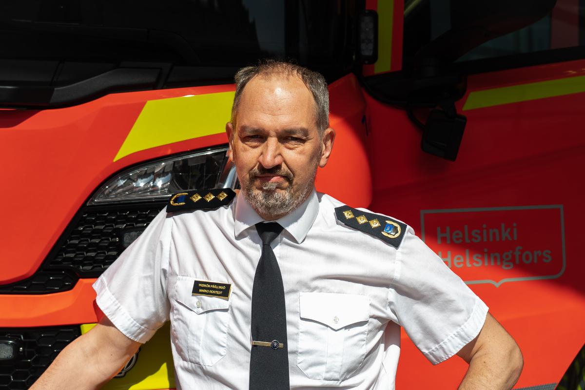 Rescue Chief Marko Rostedt