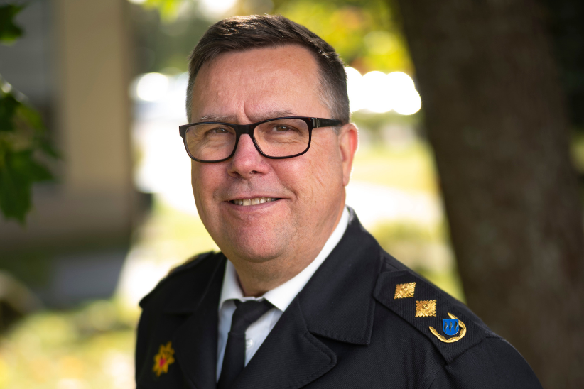 Räddningsdirektör Peter Johansson