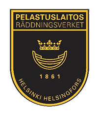 Helsingin kaupungin pelastuslaitoksen heraldinen logo