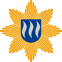 Itä-Uudenmaan pelastuslaitoksen heraldinen logo
