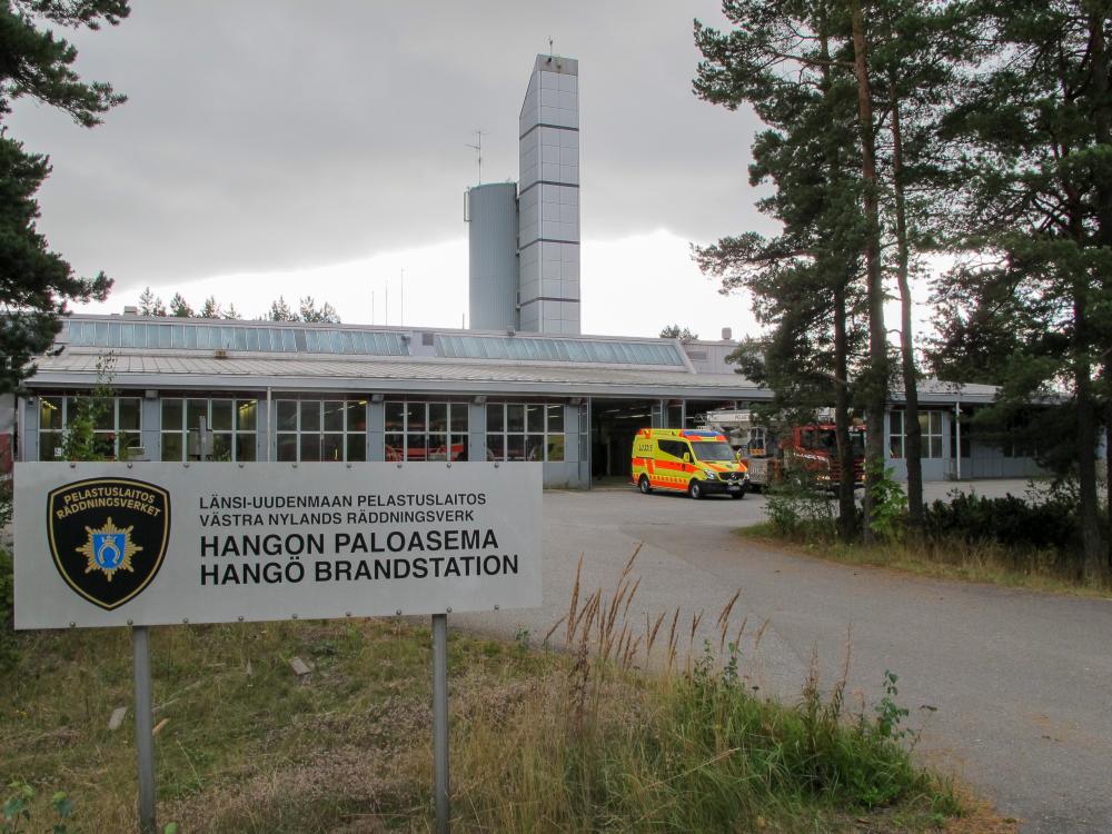 Hanko fire station.