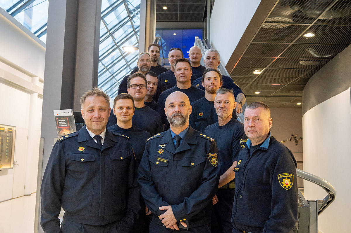 Varsinai-Suomen pelastuslaitoksen pelasturyhmänjohtajat